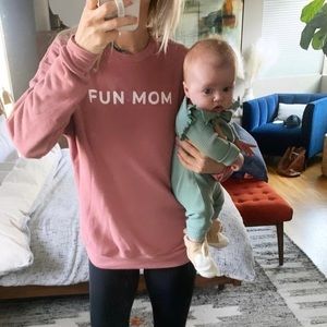 Fun Mom Sweatshirt by Daily Tay